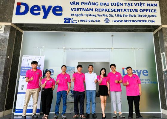 Solar DH tham quan và làm việc tại văn phòng đại diện Deye Việt Nam