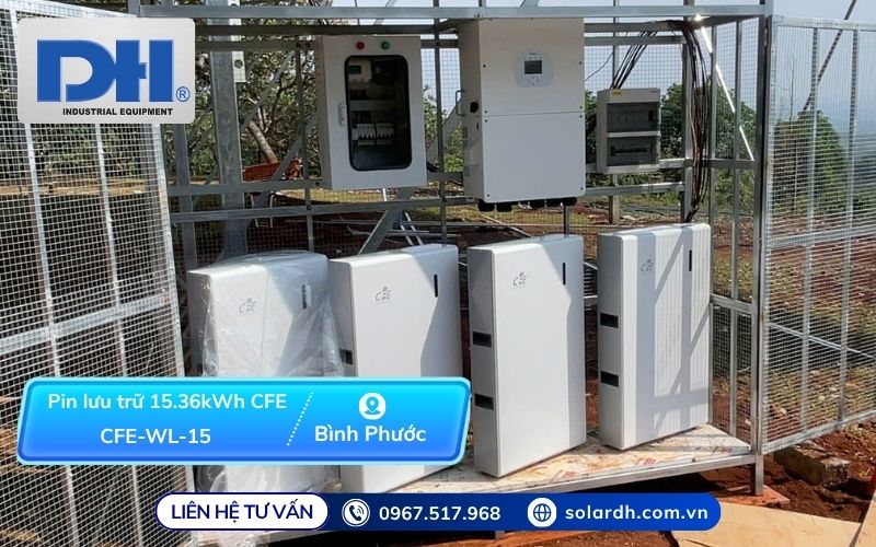 4 Pin lưu trữ CFE 15.36kWh