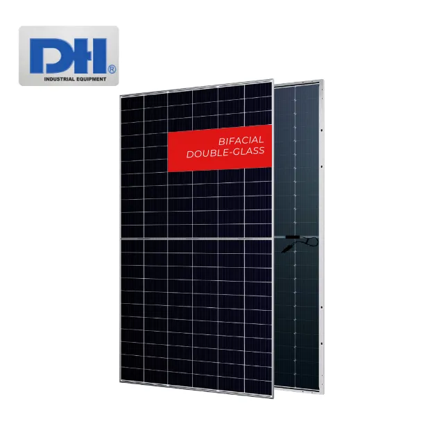 Tấm Pin Mặt Trời AE Solar 730W 2 Mặt Kính