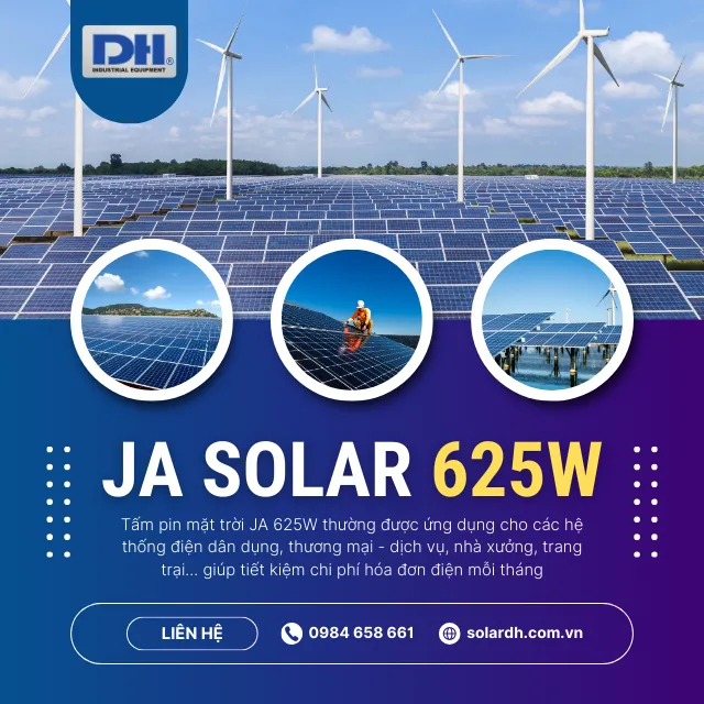 Ứng dụng JA 625W