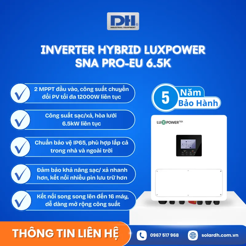 Inverter Hybrid Luxpower SNA PRO-EU 6.5K 