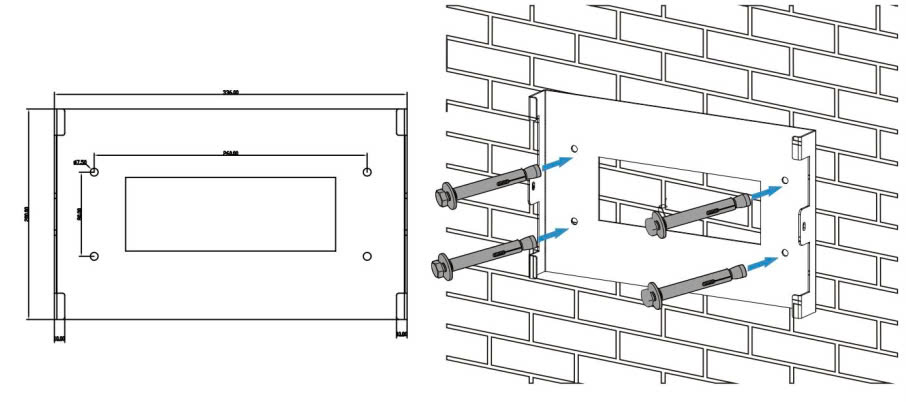 Xác định vị trí bu-lông 