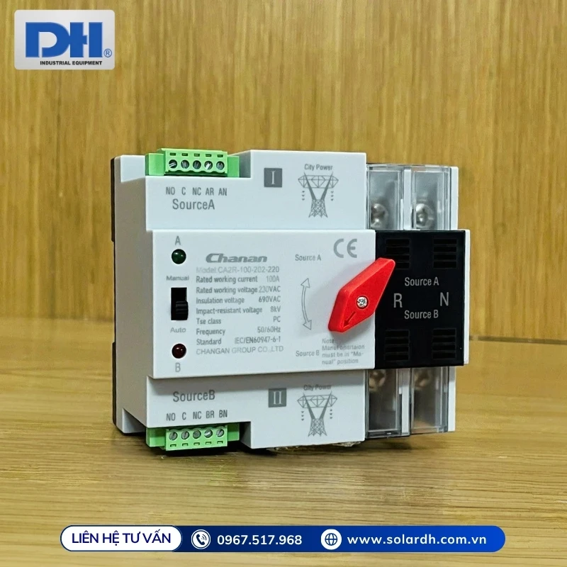 ATS 1 pha 100A Chanan