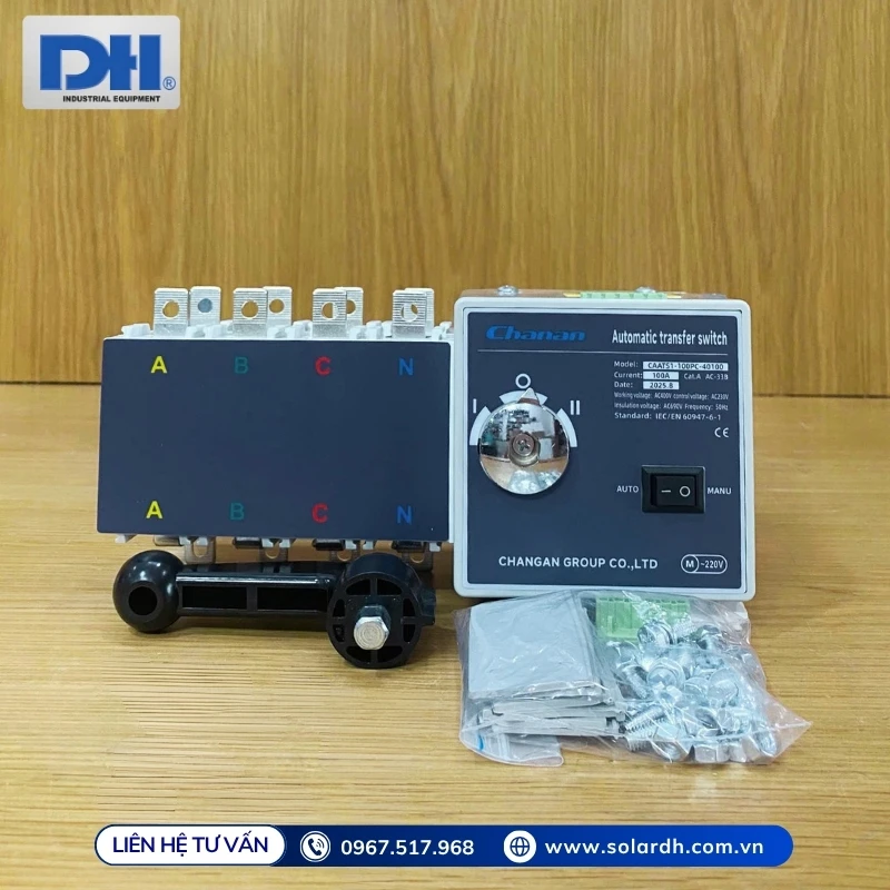 Thời gian chuyển mạch nhanh chỉ 0.45s