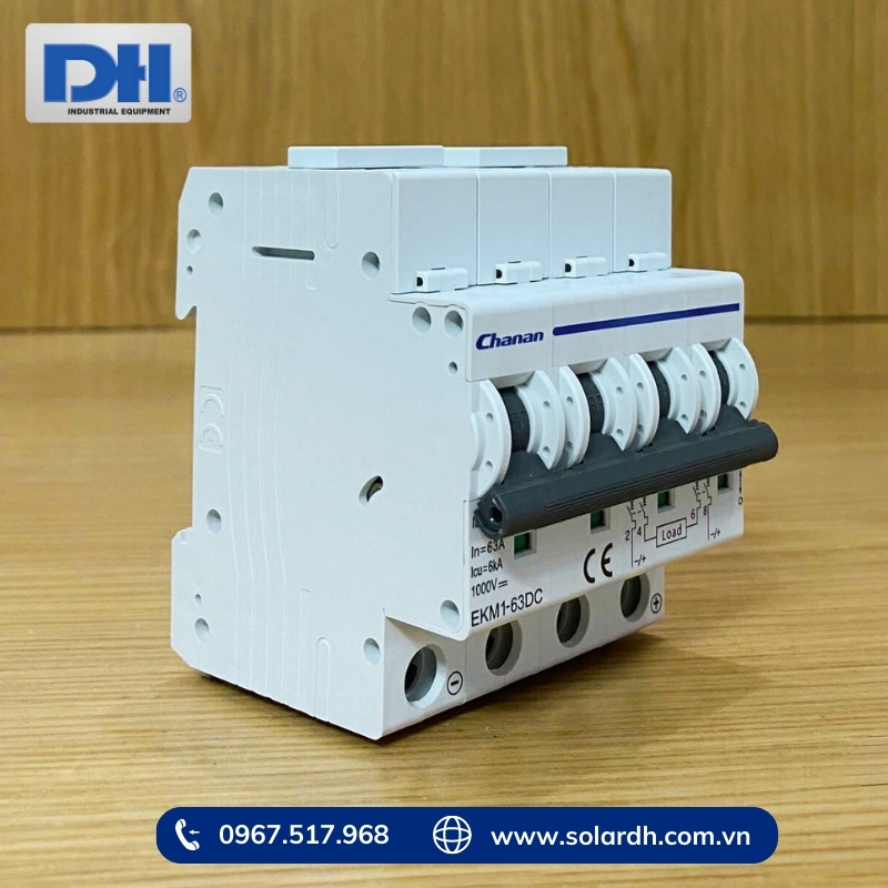 MCB Chanan DC 63A 4P | EKM1-63DC
