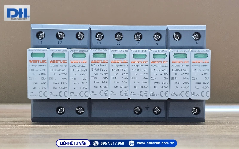 Chống sét lan truyền AC 2P - 3P - 4P WESTLEC