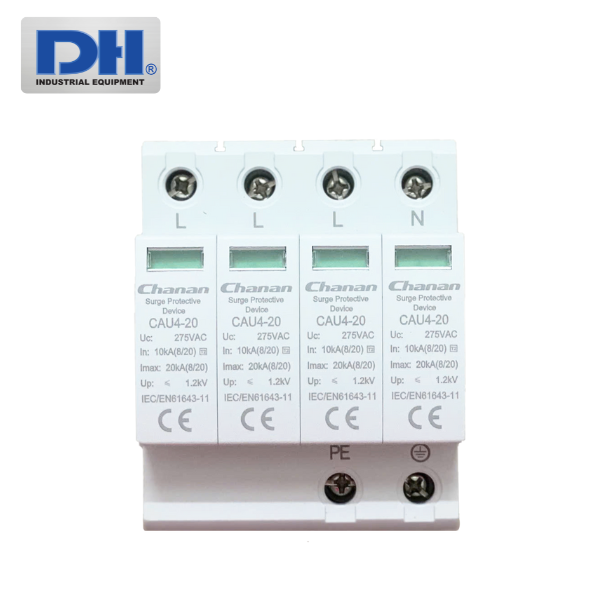Chống sét lan truyền SPD Chanan 20kA 275V 4P
