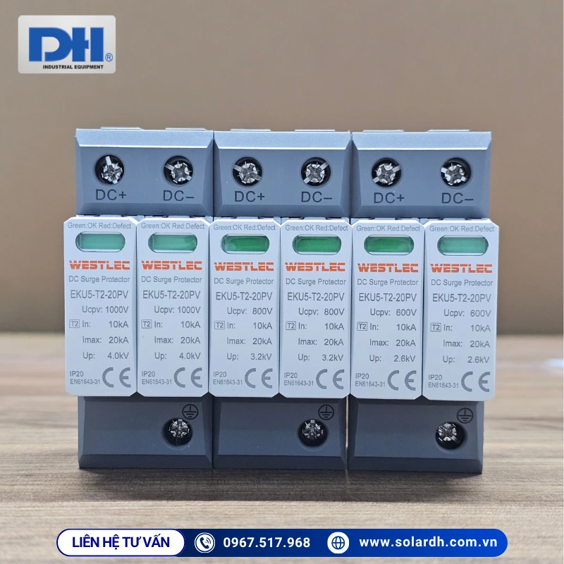 SPD DC 2P 600/800/1000VDC WESTLEC