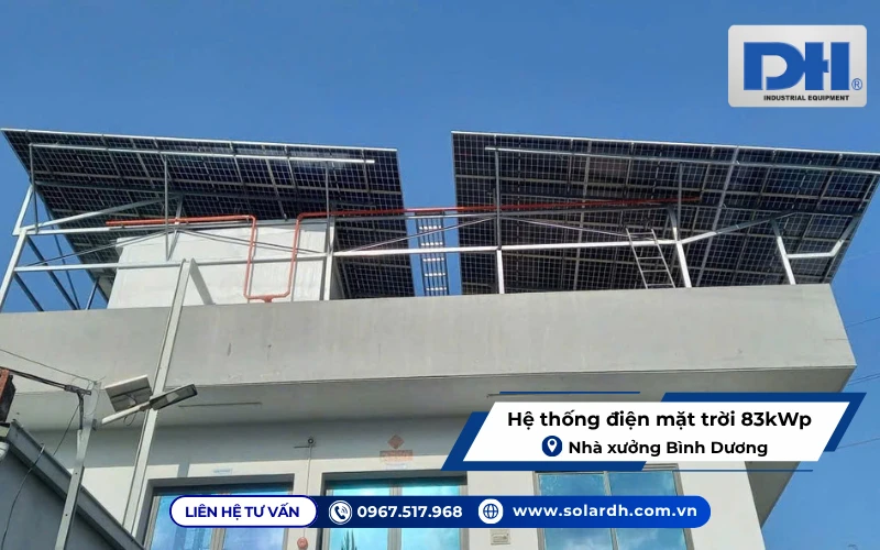 Hệ thống điện mặt trời cho nhà xưởng