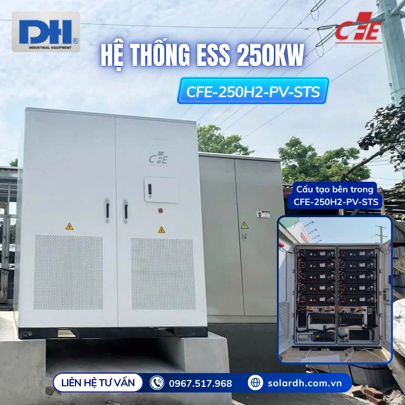 Hệ thống ESS CFE-250H2-PV-STS