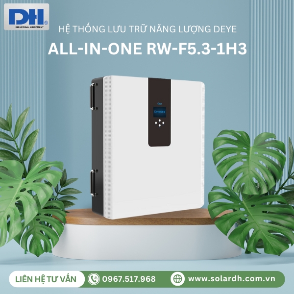 Hệ thống lưu trữ Deye All-In-One RW-F5.3-1H3
