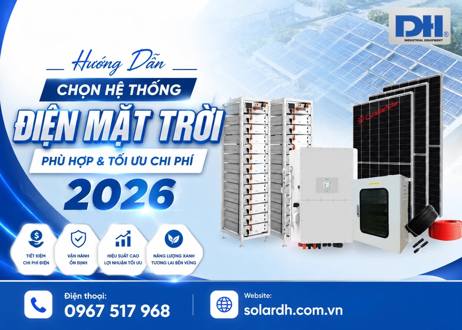 Hướng dẫn chọn hệ thống điện mặt trời