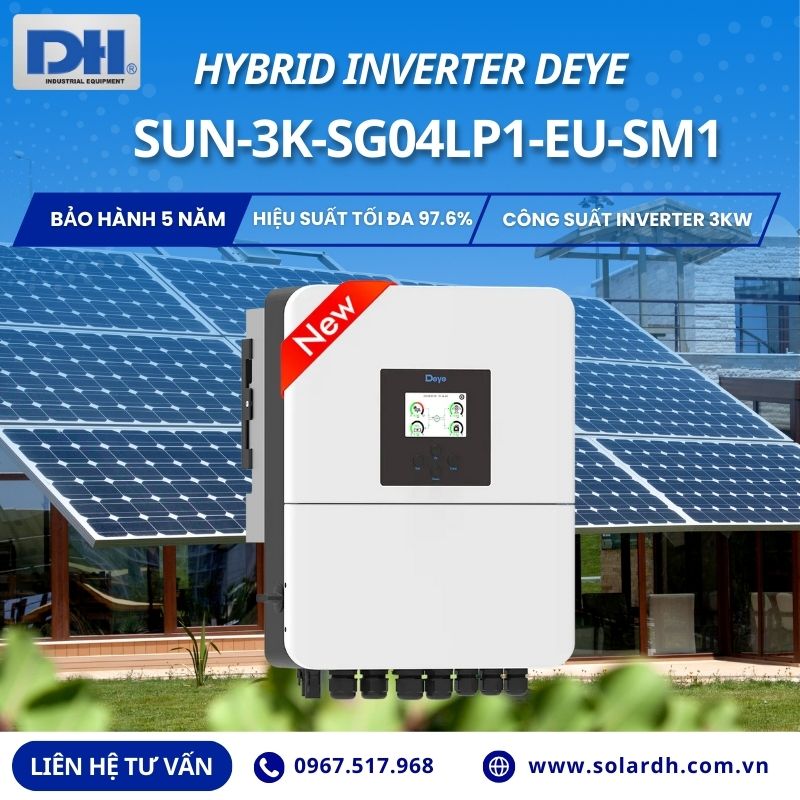 Hybrid Inverter Deye 3kW 1 pha