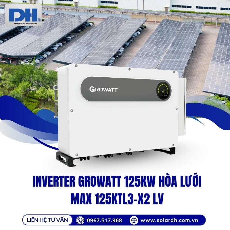 Inverter Growatt 125kW MAX 125KTL3-X2 LV
