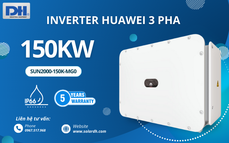 Inverter Huawei 150kW SUN2000-150K-MG0