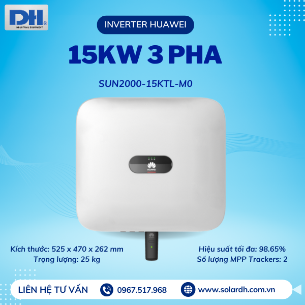 Inverter Huawei 15kW SUN2000-15KTL-M0