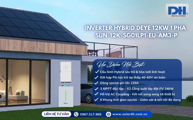 Tính năng nổi bật SUN-12K-SG01LP1-EU-AM3-P