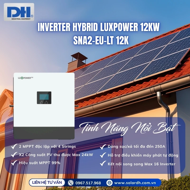 Tính năng nổi bật Luxpower SNA2 12kW