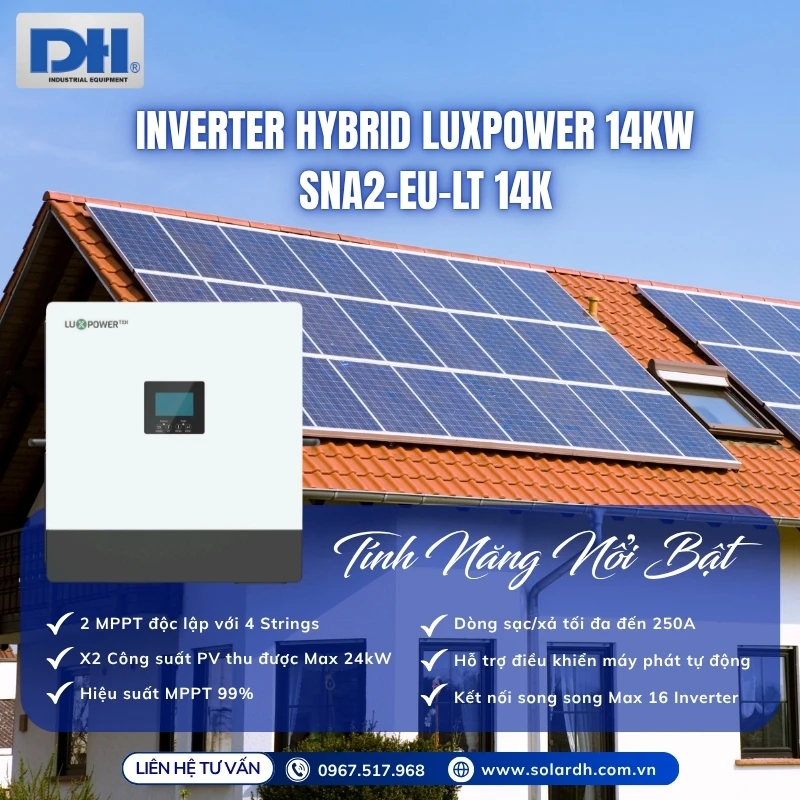Tính năng nổi bật Luxpower SNA2 14kW