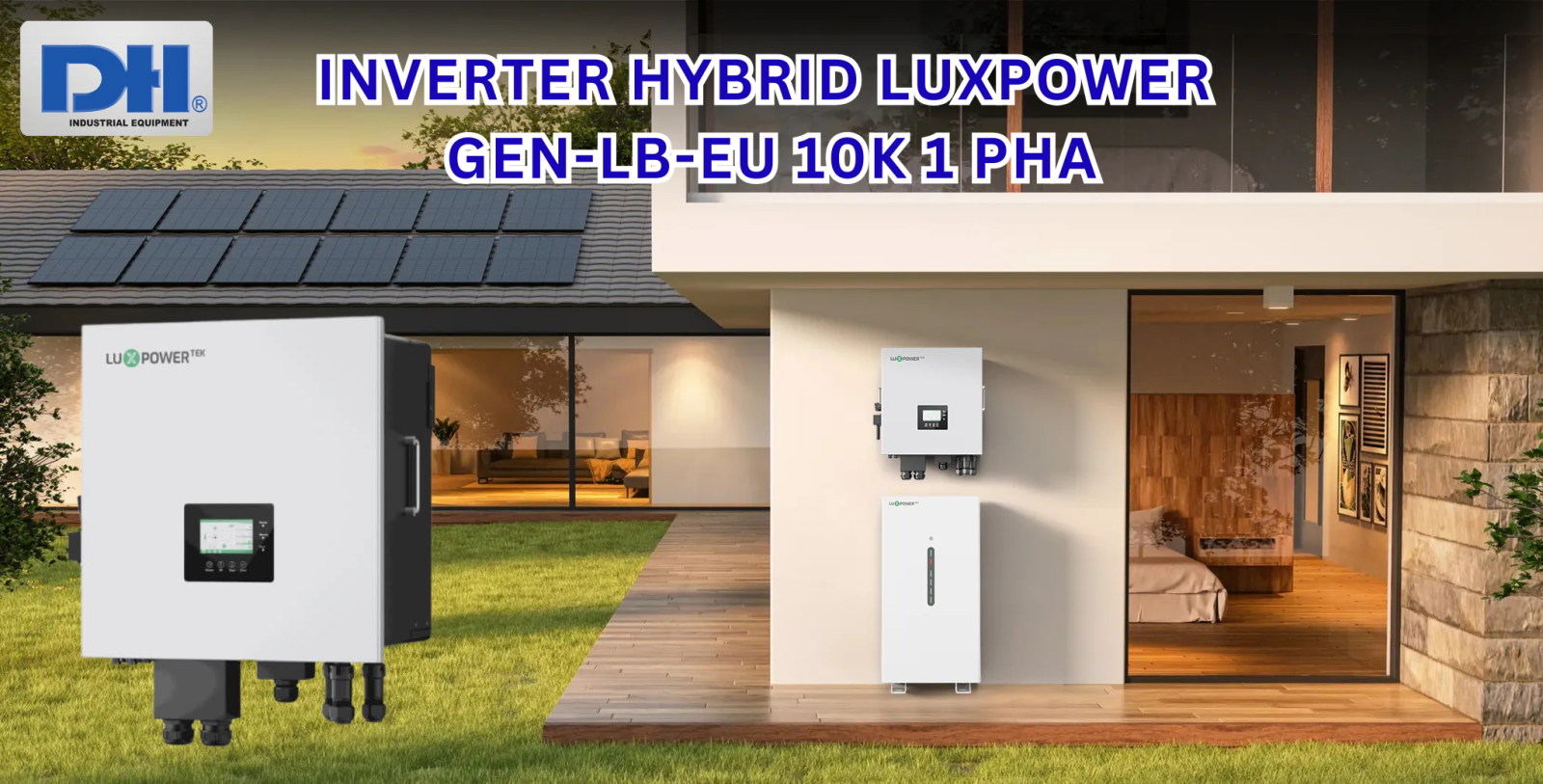 Ứng dụng của Inverter Hybrid Luxpower GEN-LB-EU 10K