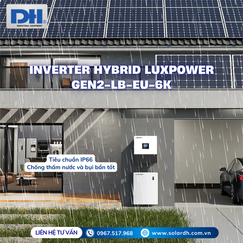 Tiêu chuẩn IP66 chống nước và bụi bẩn tốt