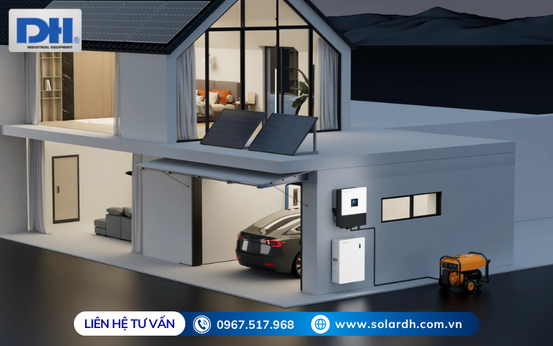 Luxpower GEN2-LB-EU-6K dùng trong các hộ gia đình