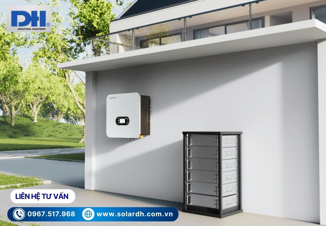 Ứng dụng Inverter Hybrid Luxpower Trip 30K 3 pha