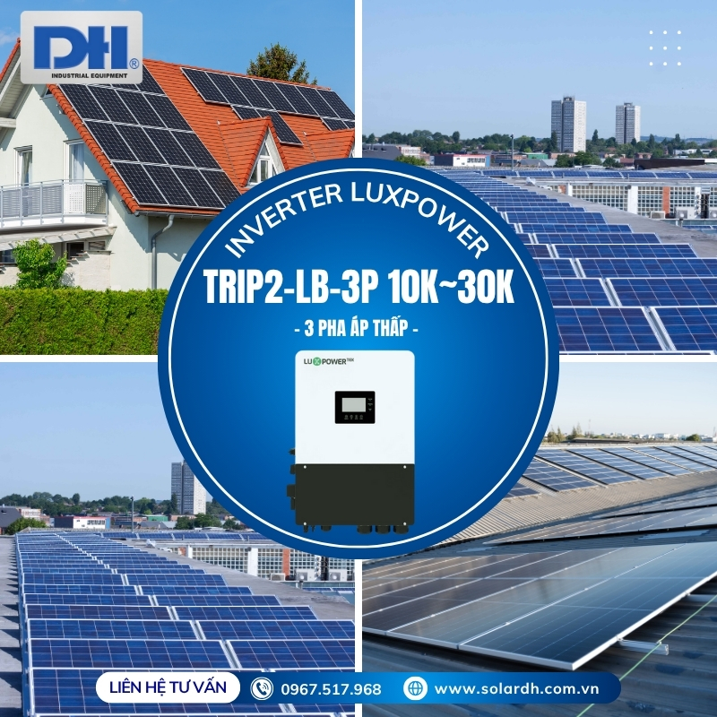 Ứng dụng Inverter Luxpower TriP2-LB-3P 15K