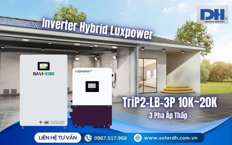 Luxpower TriP2-LB-3P 15K 3 pha áp thấp