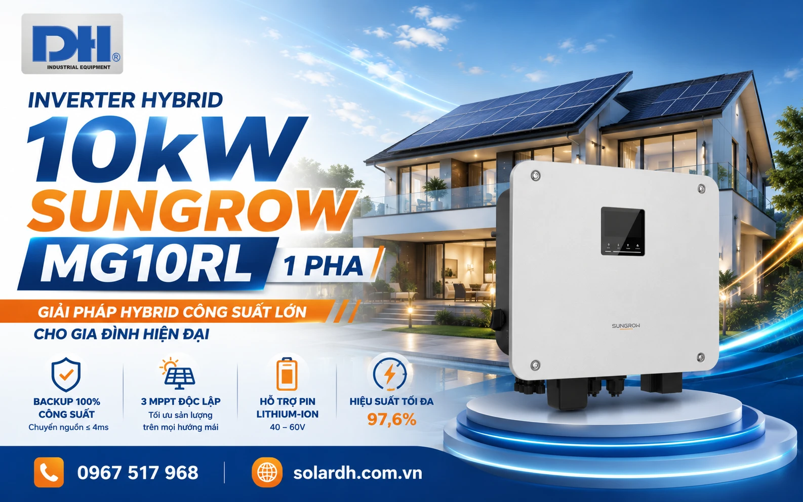 Inverter Hybrid MG10RL Sungrow
