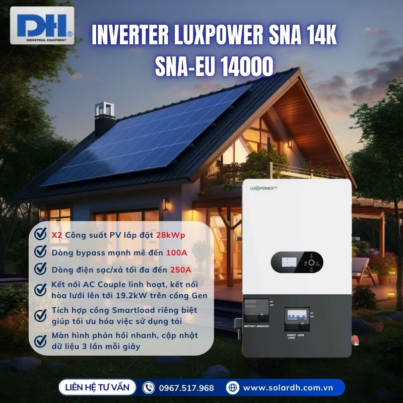Tính năng nổi bật Luxpower SNA 14kW