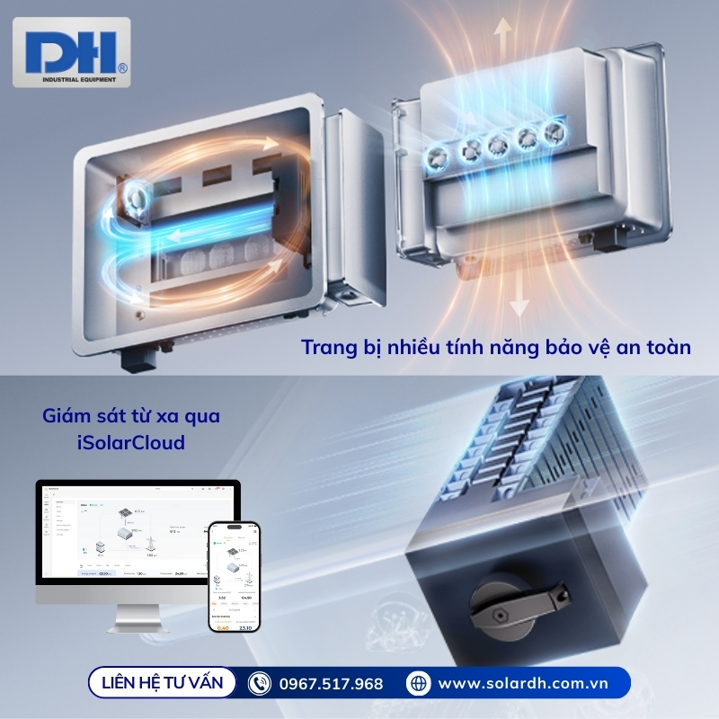 Giám sát từ xa qua App iSolarCloud
