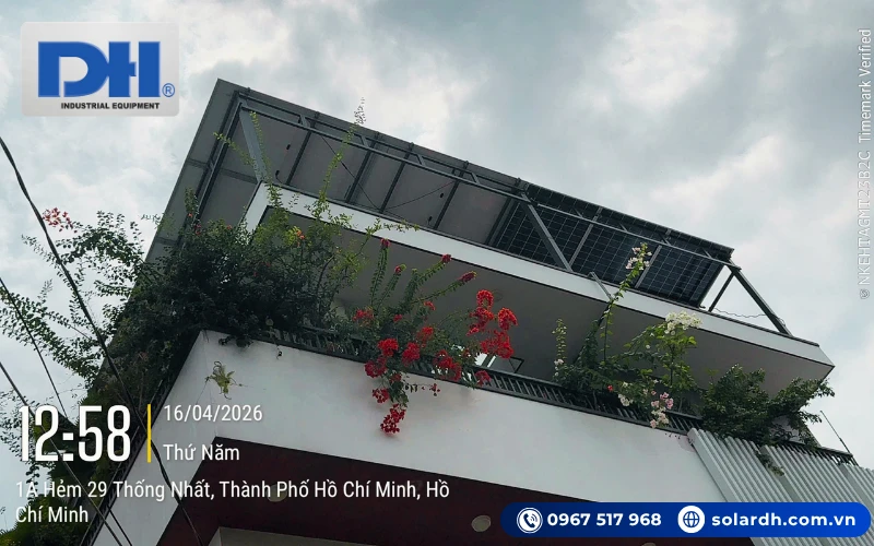 12 tấm pin AE Solar 730W
