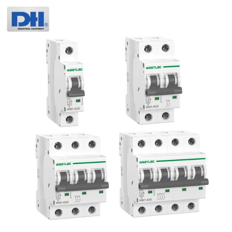 Đa dạng số cực 1P, 2P, 3P, 4P, 1P+N, 3P+N