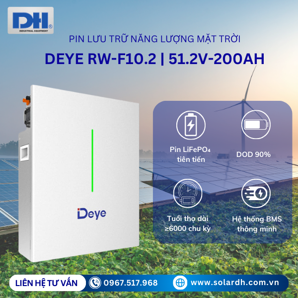 Tính năng nổi bật của Pin lưu trữ RW-F10.2