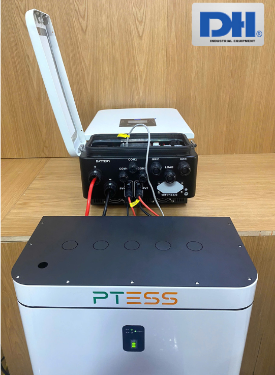 Pin lưu trữ PTESS WallMount áp thấp tương thích với nhiều loại Inverter Hybrid
