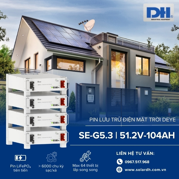 Tính năng nổi bật của Pin lưu trữ Deye SE-G5.3