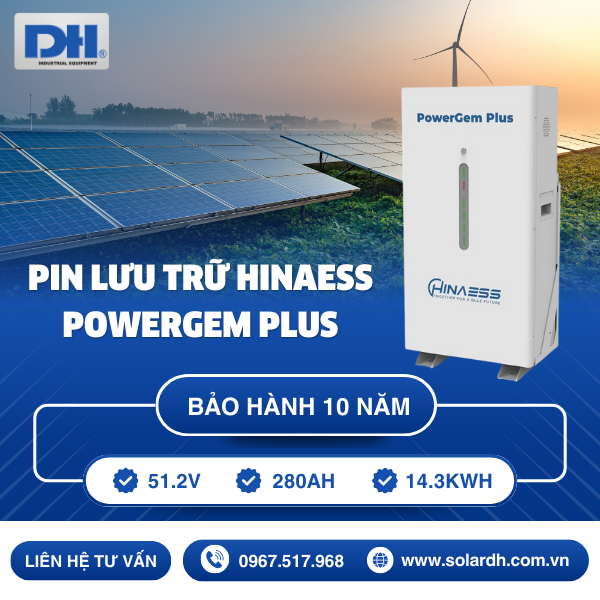 Pin lưu trữ HinaESS PowerGem Plus 280Ah