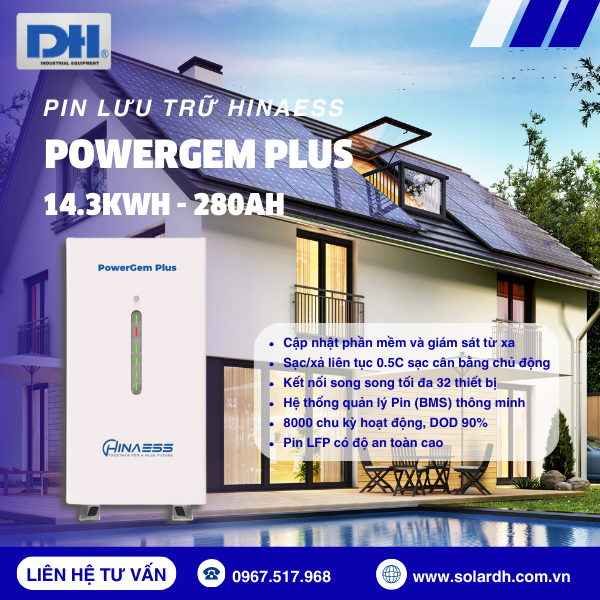 Ưu điểm Pin lưu trữ HinaESS PowerGem