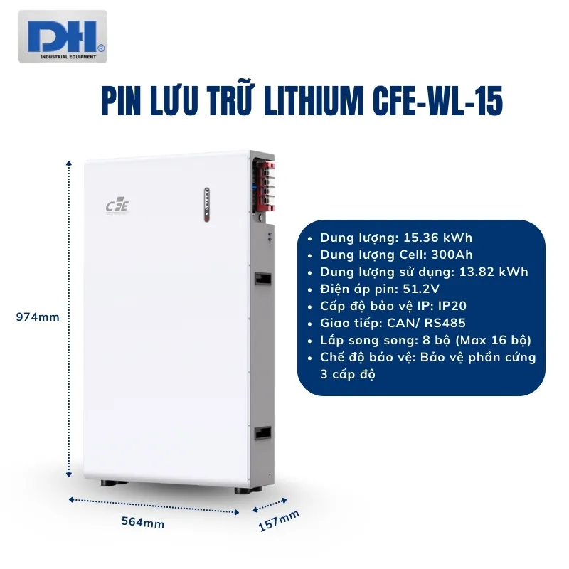 Thông số kỹ thuật CFE-WL-15