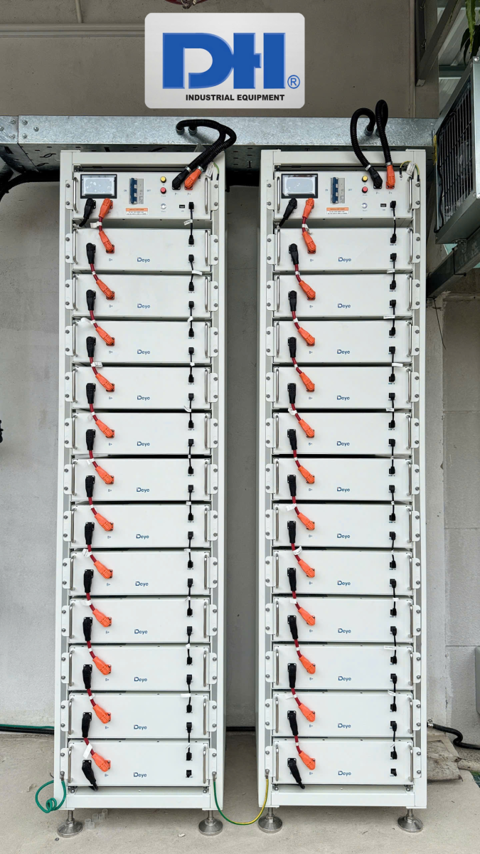Pin lưu trữ Lithium Deye áp cao BOS-G
