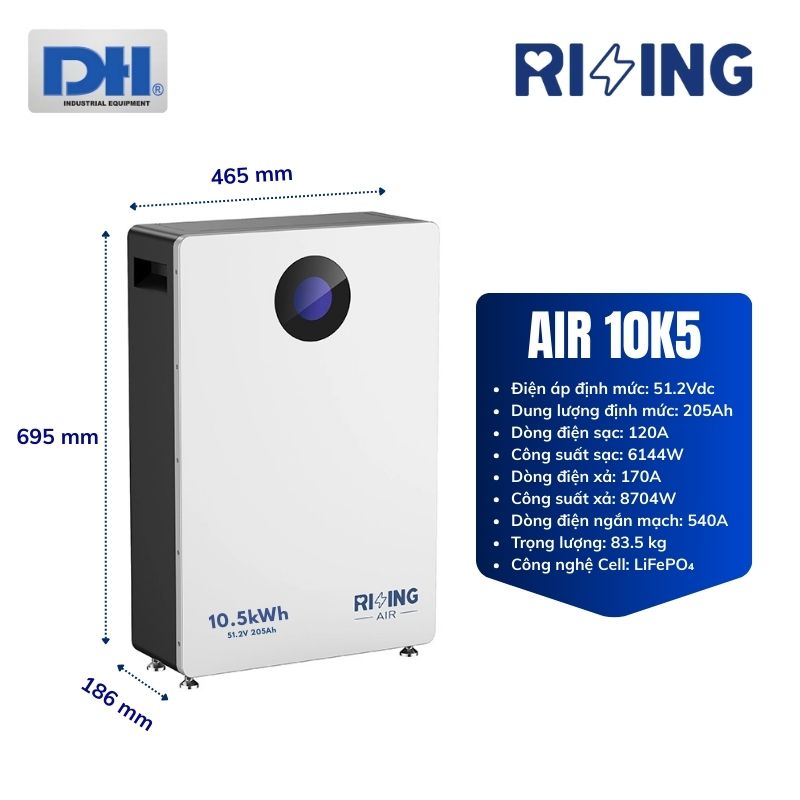 Thông số kỹ thuật AIR 10K5