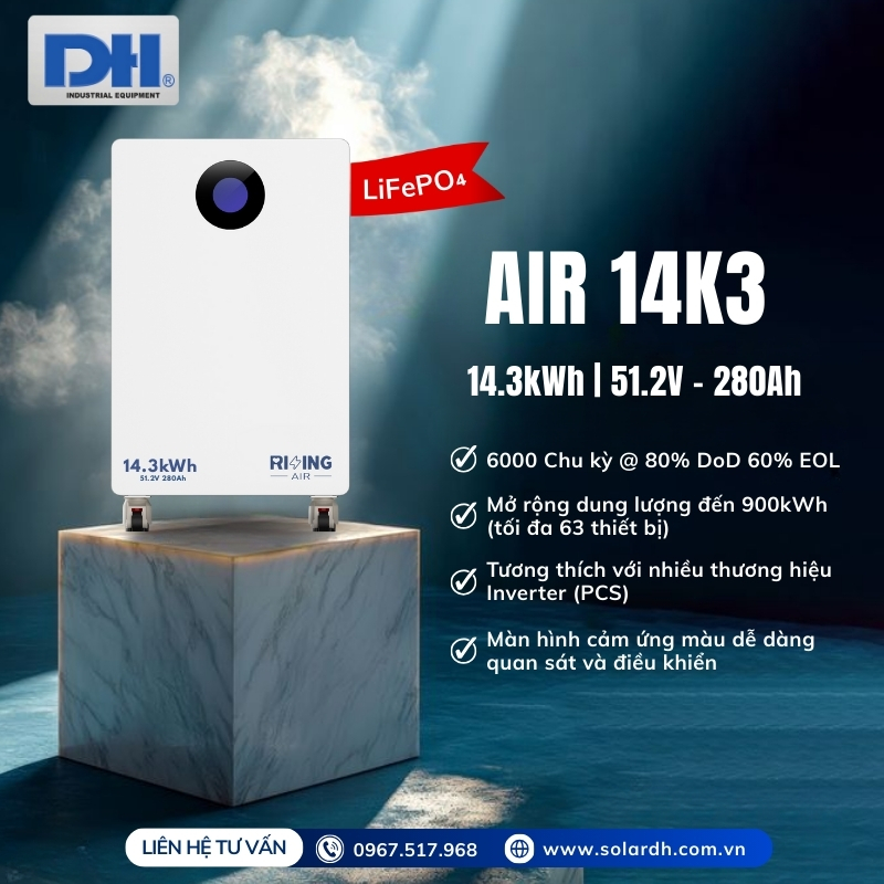 Ưu điểm nổi bật Rising Air 14K3
