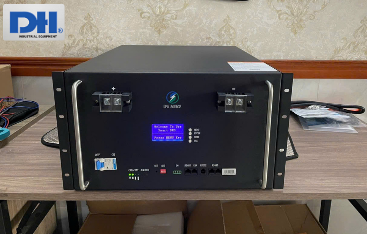 Pin lưu trữ Lithium UFO 48V 200Ah Rackmount