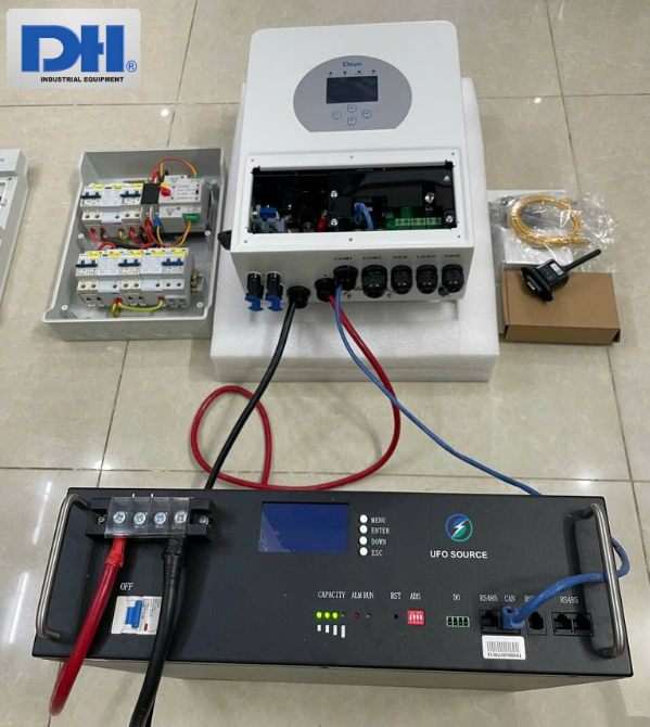 Kết nối được với nhiều loại Inverter Hybrid khác nhau