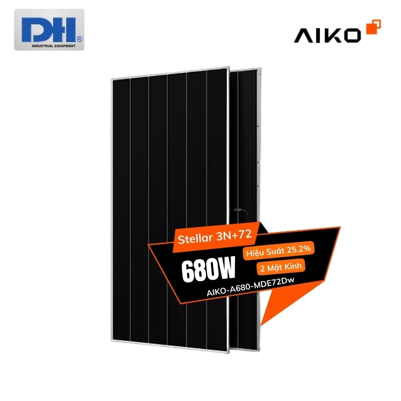 Pin năng lượng mặt trời 680W Aiko