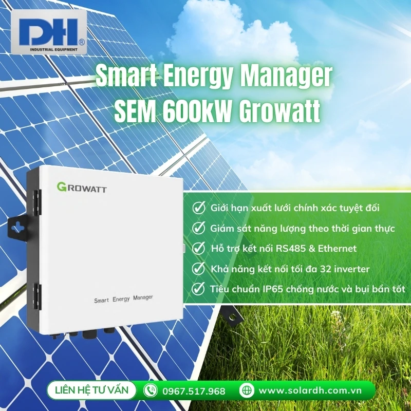 Tính năng nổi bật SEM 600kW Growatt
