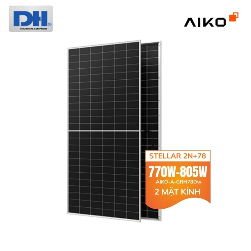 Tấm Pin Aiko 770W-805W công suất lớn