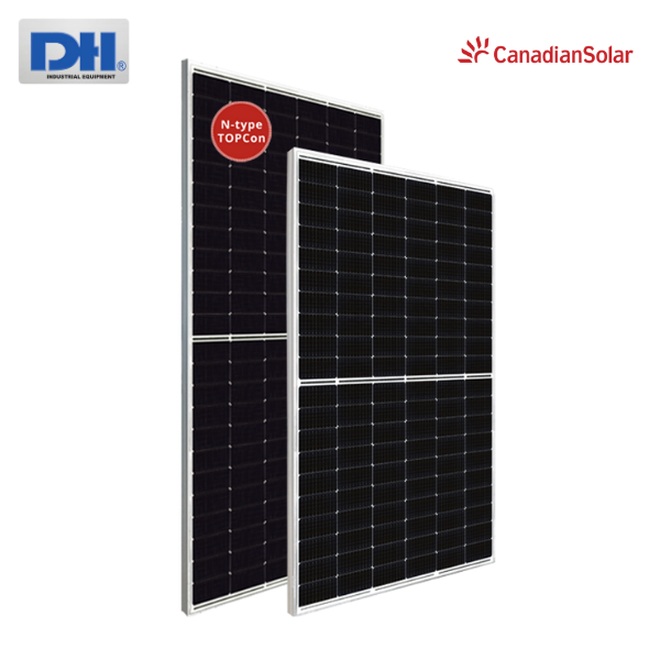 Tấm Pin Canadian 580W TOPHiKu6 1 mặt kính 