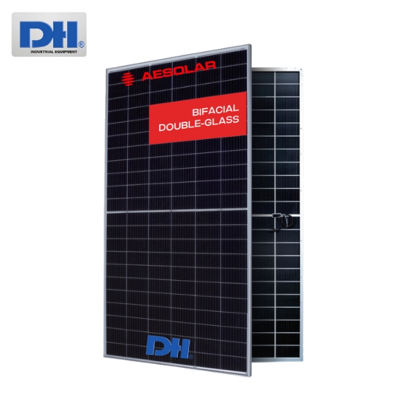 Tấm Pin mặt trời AE Solar 720W 2 mặt kính